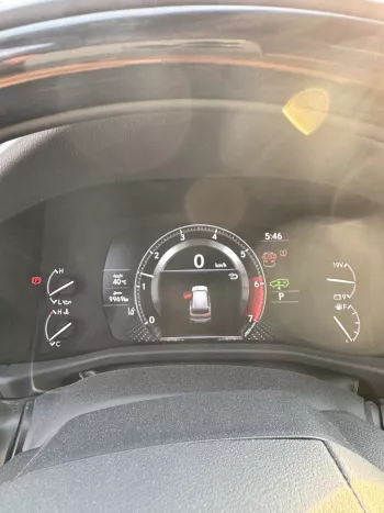 Lexus LX600 VIP 3.5L V6 2023 Model Year Black Color Exterior with Radar