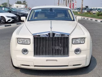 Rolls-Royce Phantom Japanese Specs 2004 Model Year White Color