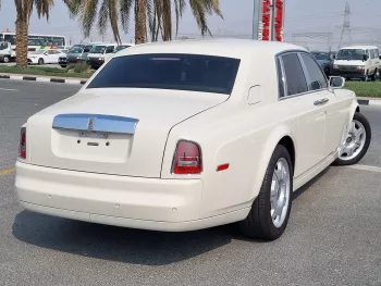Rolls-Royce Phantom Japanese Specs 2004 Model Year White Color
