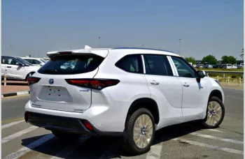 Toyota Highlander Limited Hybrid 2.5L A/T 2024 Model Year White Color
