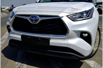 Toyota Highlander Limited Hybrid 2.5L A/T 2024 Model Year White Color