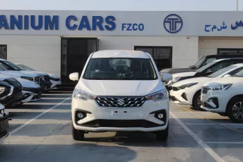 NEW SUZUKI ERTIGA GLX 1.5L PETROL 2025 MODEL WHITE COLOR EXTERIOR
