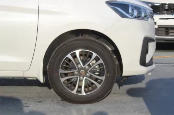 NEW SUZUKI ERTIGA GLX 1.5L PETROL 2025 MODEL WHITE COLOR EXTERIOR