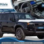 TOYOTA PRADO 250 WX 2.8L DIESEL NEW SHAPE 2024 MODEL YEAR BLACK COLOR - Thumbnail 1