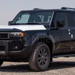 TOYOTA PRADO 250 WX 2.8L DIESEL NEW SHAPE 2024 MODEL YEAR BLACK COLOR - Thumbnail 3
