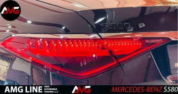 MERCEDES BENZ S580 AMG LINE 2021 MODEL YEAR BLACK COLOR