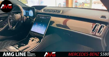 MERCEDES BENZ S580 AMG LINE 2021 MODEL YEAR BLACK COLOR