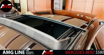 MERCEDES BENZ S580 AMG LINE 2021 MODEL YEAR BLACK COLOR