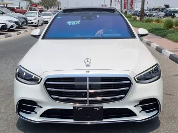 MERCEDES-BENZ S500 3.0L PETROL V6 2021 MODEL YEAR WHITE COLOR