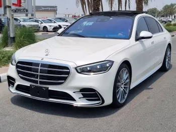 MERCEDES-BENZ S500 3.0L PETROL V6 2021 MODEL YEAR WHITE COLOR