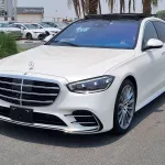MERCEDES-BENZ S500 3.0L PETROL V6 2021 MODEL YEAR WHITE COLOR - Thumbnail 1