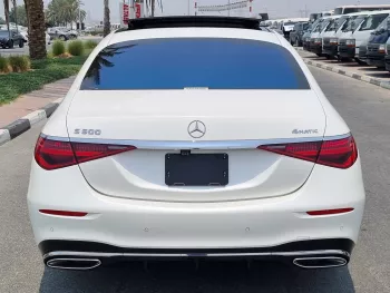 MERCEDES-BENZ S500 3.0L PETROL V6 2021 MODEL YEAR WHITE COLOR