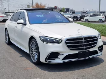 MERCEDES-BENZ S500 3.0L PETROL V6 2021 MODEL YEAR WHITE COLOR