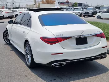 MERCEDES-BENZ S500 3.0L PETROL V6 2021 MODEL YEAR WHITE COLOR