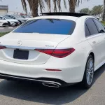 MERCEDES-BENZ S500 3.0L PETROL V6 2021 MODEL YEAR WHITE COLOR - Thumbnail 5