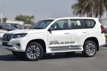 Toyota Prado TXL (TRJ150) 2.7L 4WD 2023 Model Year White Color
