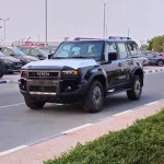 Toyota Prado VX 2.4L Petrol 2024 Model Year Black Color Exterior - Thumbnail 2