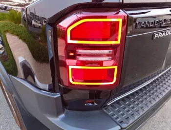 Toyota Prado VX 2.4L Petrol 2024 Model Year Black Color Exterior