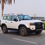 Toyota Prado VX 2.4L Petrol 2024 Model Year White Color Exterior - Thumbnail 4