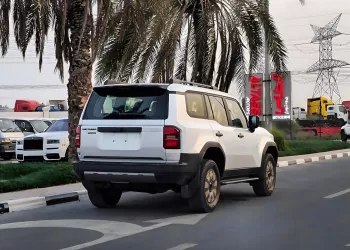 Toyota Prado VX 2.4L Petrol 2024 Model Year White Color Exterior