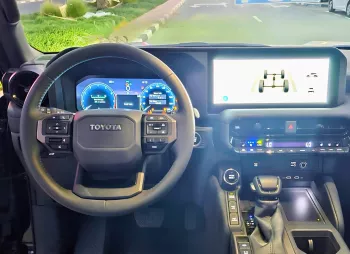 Toyota Prado VX 2.4L Petrol 2024 Model Year White Color Exterior