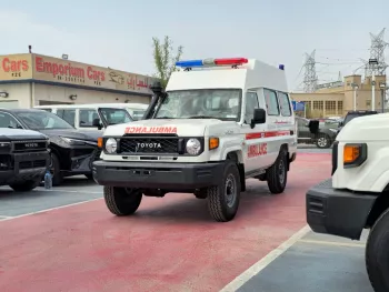 Toyota Land Cruiser Hard Top Ambulance 4.5L Diesel M/T 2024 Model Year