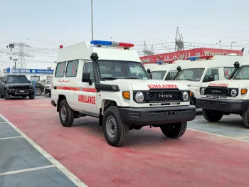Toyota Land Cruiser Hard Top Ambulance 4.5L Diesel M/T 2024 Model Year