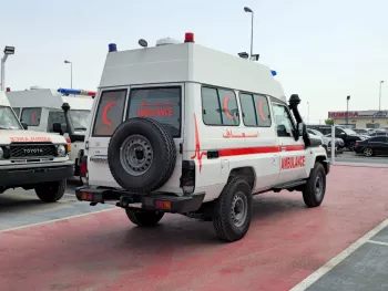Toyota Land Cruiser Hard Top Ambulance 4.5L Diesel M/T 2024 Model Year