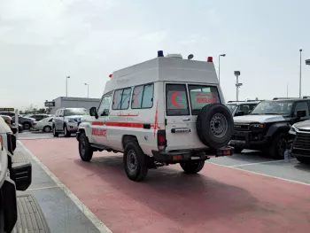 Toyota Land Cruiser Hard Top Ambulance 4.5L Diesel M/T 2024 Model Year