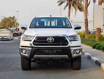 TOYOTA HILUX 2.7L PETROL 4WD 2024 MODEL YEAR WHITE COLOR