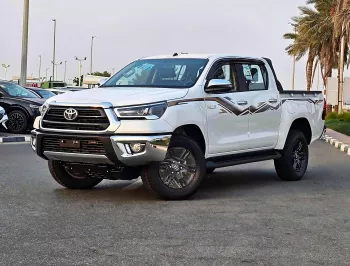 TOYOTA HILUX 2.7L PETROL 4WD 2024 MODEL YEAR WHITE COLOR