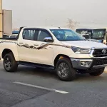 TOYOTA HILUX 2.7L PETROL 4WD 2024 MODEL YEAR WHITE COLOR - Thumbnail 3