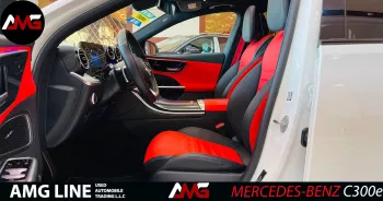 Mercedes-Benz C Class C300e 2023 Model Year White Color
