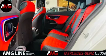 Mercedes-Benz C Class C300e 2023 Model Year White Color