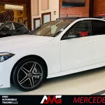 Mercedes-Benz C Class C300e 2023 Model Year White Color - Thumbnail 3