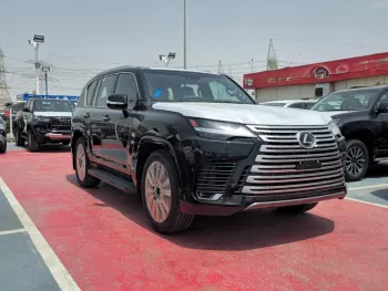 Lexus LX 600 3.5L Petrol VIP 2024 Model Year Black Color Exterior