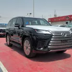 Lexus LX 600 3.5L Petrol VIP 2024 Model Year Black Color Exterior - Thumbnail 2
