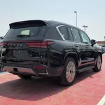 Lexus LX 600 3.5L Petrol VIP 2024 Model Year Black Color Exterior - Thumbnail 4