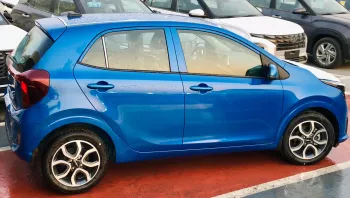 Kia Picanto 1.2L AT 2024 Model Year Blue Color Exterior