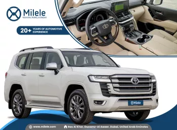 TOYOTA LAND CRUISER LC300 VX 3.3L DIESEL 2024 MODEL YEAR WHITE COLOR