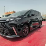 Lexus LM350h Hybrid 2.5L AWD 2024 Model Year Black Color - Thumbnail 3