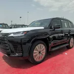 Lexus LX600 VIP 3.5L 2024 Model Year Black Color Exterior - Thumbnail 2