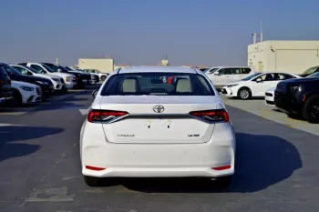 TOYOTA COROLLA XLI E 1.6L PETROL 2024 MODEL YEAR WHITE COLOR