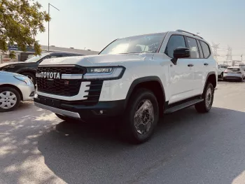 Toyota Land Cruiser GR-Sport 3.3L Diesel 2023 Model Year White Color
