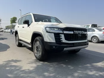 Toyota Land Cruiser GR-Sport 3.3L Diesel 2023 Model Year White Color