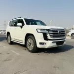 Toyota Land Cruiser ZX 2023 Model Year White Color Exterior - Thumbnail 1