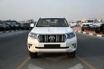 Toyota Prado 2.7L VX 2023 Model Year White Color Exterior