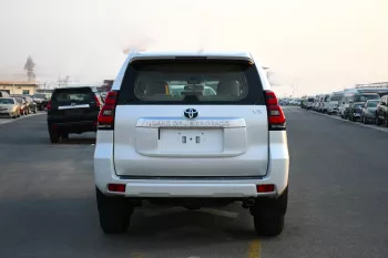 Toyota Prado 2.7L VX 2023 Model Year White Color Exterior