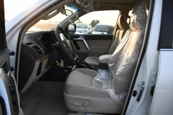 Toyota Prado 2.7L VX 2023 Model Year White Color Exterior