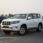 Toyota Prado 2.7L VX 2023 Model Year White Color Exterior - Thumbnail 1